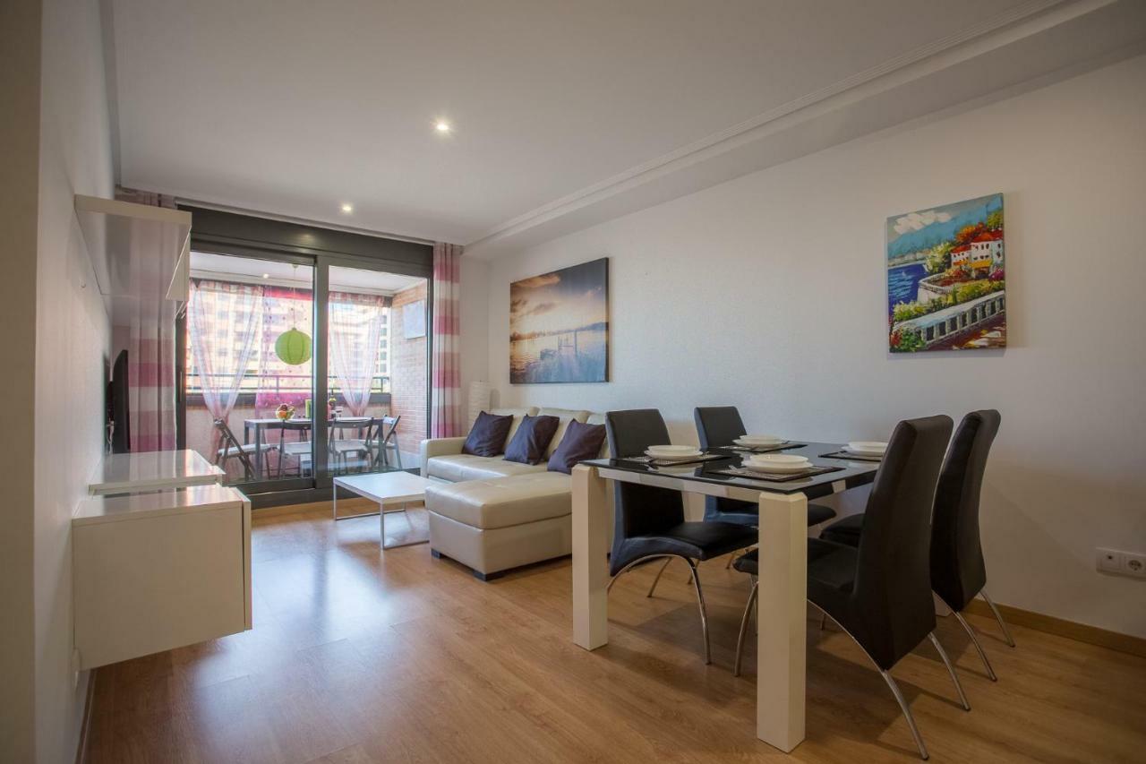 Apartment On The Beach,Pool,Wifi,Garage,فالنسيا المظهر الخارجي الصورة